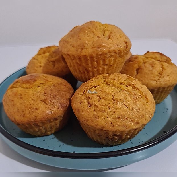 Briose cu dovleac - 1Dulciuri - aperitive -