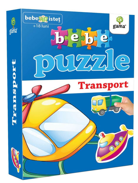 Transport | 1-3 ani - Bebe puzzle 1-3 ani