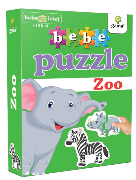 Zoo | 1-3 ani - Bebe puzzle 1-3 ani