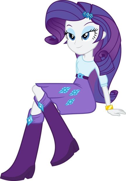 Rarity - Alege fata din desene animate preferata