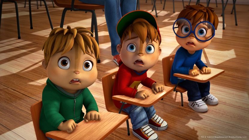 Theodore,Alvin si Simon. - Alege personaje din desene