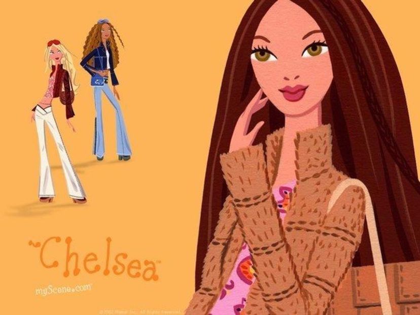 Chelsea. - Alege fata din desene animate preferata