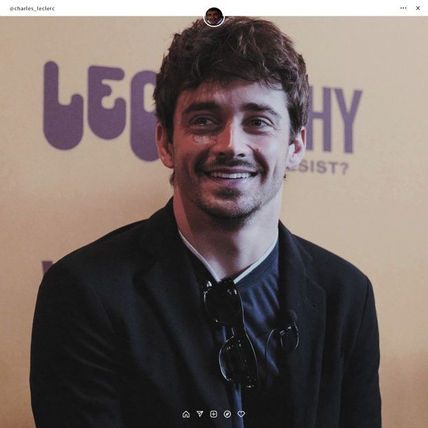 ℭharlesܭℒeclerc¹⁶　‹الدهر›　 ̗̀ ̖́๛ 12.04ʾ̤ - dimple dimple on your cheeks