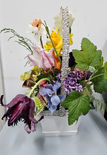  - Aranjamente licheni și flori