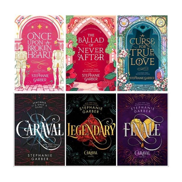 Day 7 - Favorite series - Caraval / Once Upon A Broken Heart, Stephanie Garber - Book Challenge