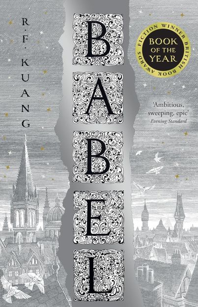 Day 8 - Book you own, but haven't read yet - Babel, R.F. Kuang - Book Challenge