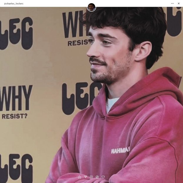 ℭharlesܭℒeclerc¹⁶　‹الدهر›　 ̗̀ ̖́๛ 22.04ʾ̤ - dimple dimple on your cheeks