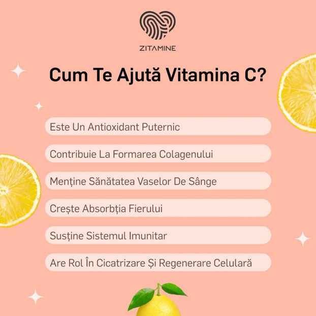 Cum te ajută vitamina C? - Vitamine