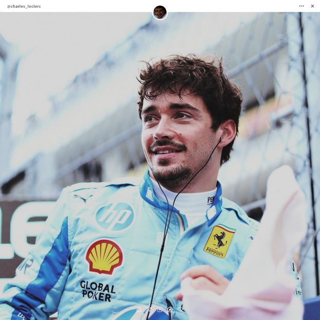 ℭharlesܭℒeclerc¹⁶　‹الدهر›　 ̗̀ ̖́๛ 24.05ʾ̤ - dimple dimple on your cheeks