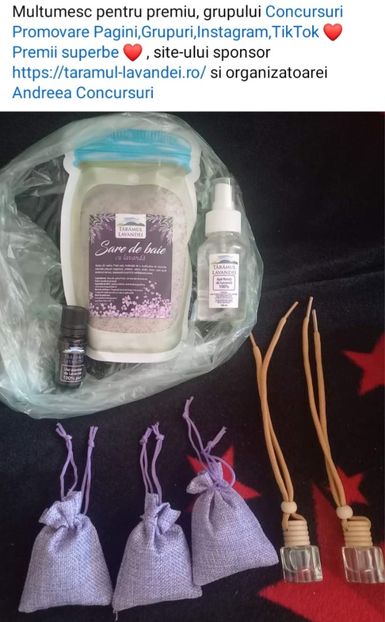  - Premii castigate la concursurile online