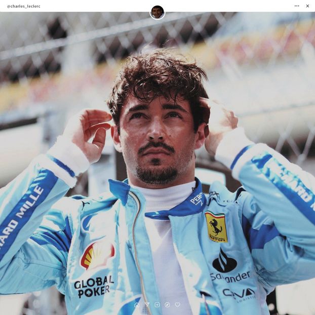 ℭharlesܭℒeclerc¹⁶　‹الدهر›　 ̗̀ ̖́๛ 25.05ʾ̤ - dimple dimple on your cheeks