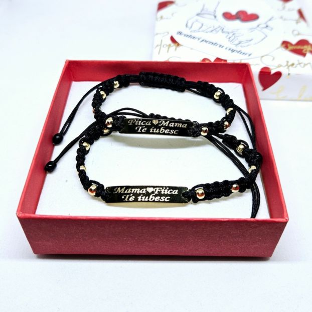 149 lei setul de 2 bratari - BRĂȚĂRI CU NUME