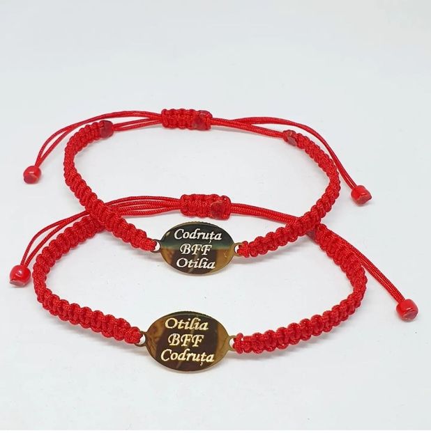 129 lei setul de 2 bratari - BRĂȚĂRI CU NUME
