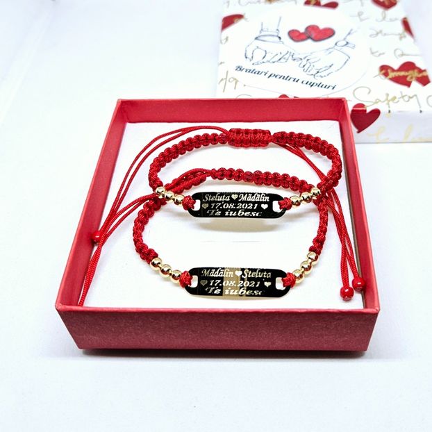 149 lei setul de 2 bratari - BRĂȚĂRI CU NUME