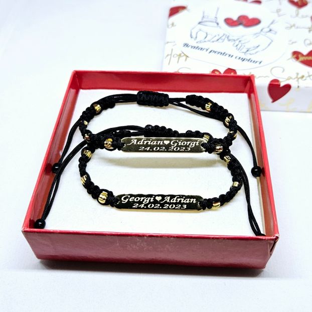 149 lei setul de 2 bratari - BRĂȚĂRI CU NUME