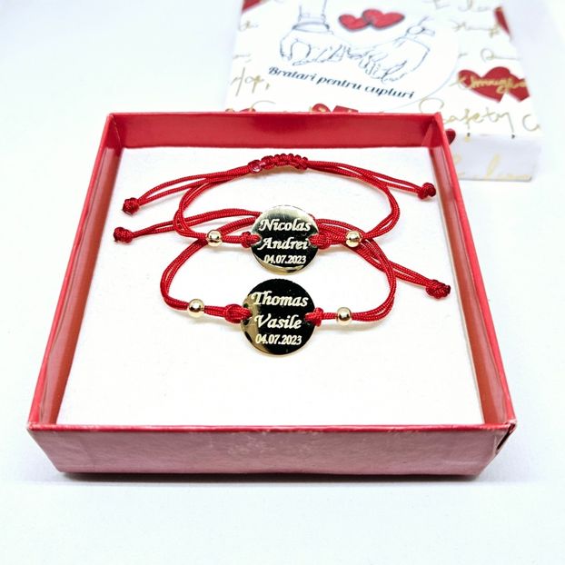 119 lei setul de 2 bratari - BRĂȚĂRI CU NUME