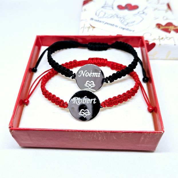 119 lei setul de 2 bratari - BRĂȚĂRI CU NUME