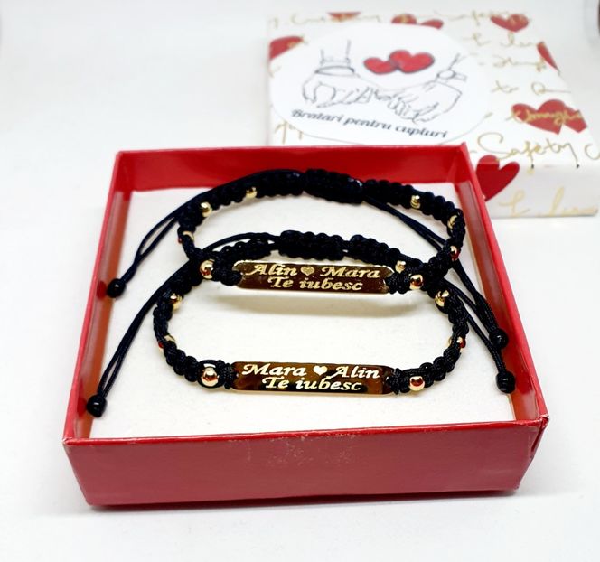 149 lei setul de 2 bratari - BRĂȚĂRI CU NUME