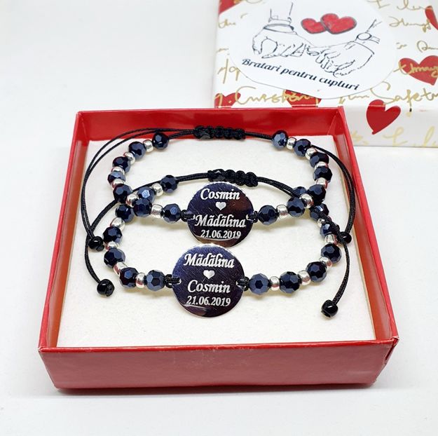 159 lei setul de 2 bratari - BRĂȚĂRI CU NUME