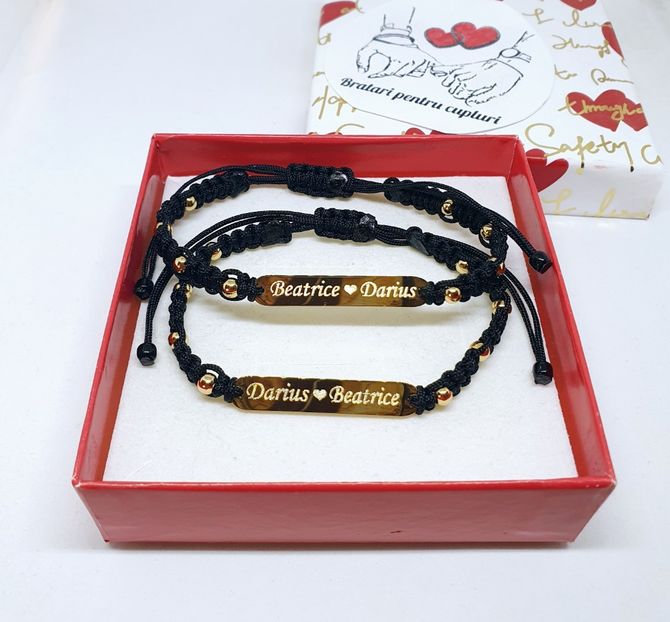 149 lei setul de 2 bratari - BRĂȚĂRI CU NUME