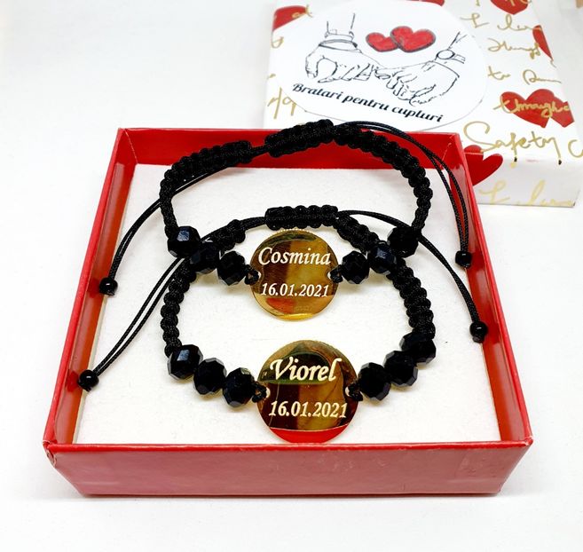 149 lei setul de 2 bratari - BRĂȚĂRI CU NUME