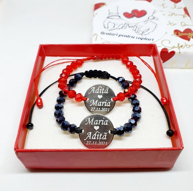 179 lei setul de 2 bratari - BRĂȚĂRI CU NUME