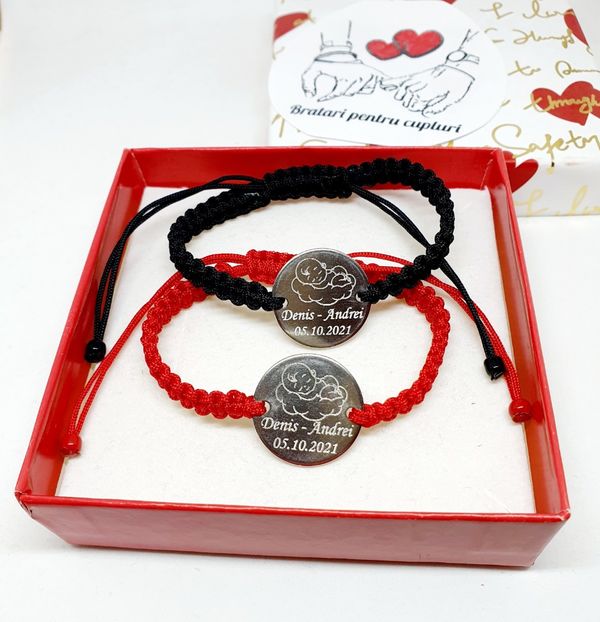 119 lei setul de 2 bratari - BRĂȚĂRI CU NUME