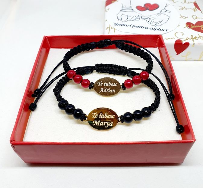 149 lei setul de 2 bratari - BRĂȚĂRI CU NUME