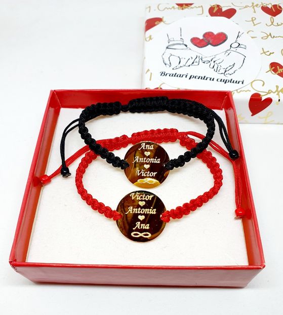 129 lei setul de 2 bratari - BRĂȚĂRI CU NUME