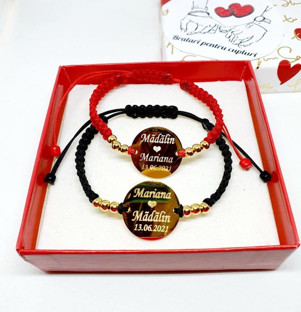 149 lei setul de 2 bratari - BRĂȚĂRI CU NUME