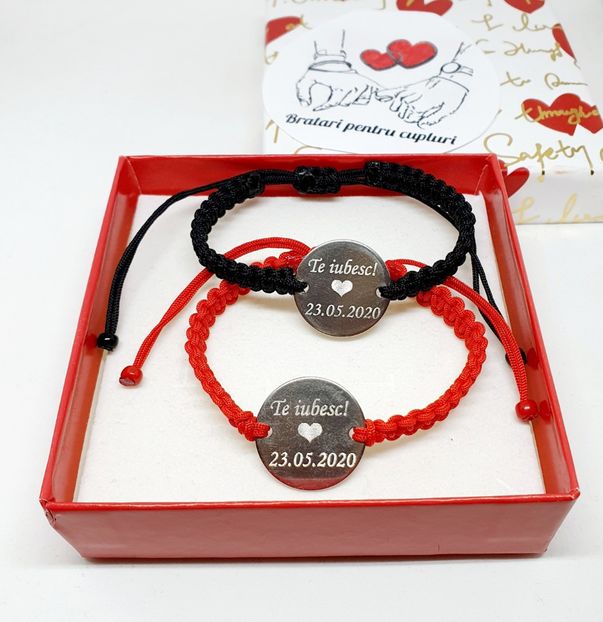 119 lei setul de 2 bratari - BRĂȚĂRI CU NUME