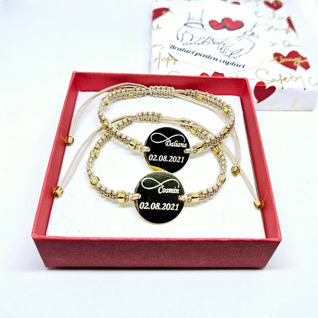 149 lei setul de 2 bratari - BRĂȚĂRI CU DATĂ