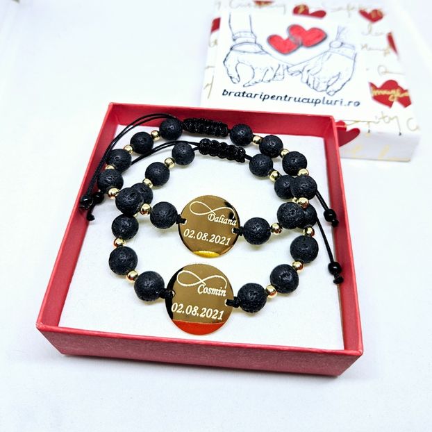 179 lei setul de 2 bratari - BRĂȚĂRI CU DATĂ