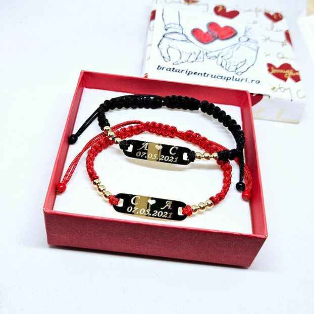 149 lei setul de 2 bratari - BRĂȚĂRI CU DATĂ