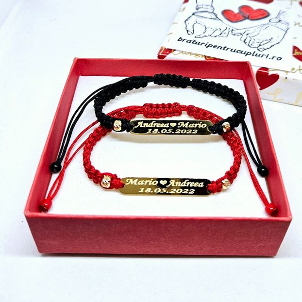 149 lei setul de 2 bratari - BRĂȚĂRI CU DATĂ