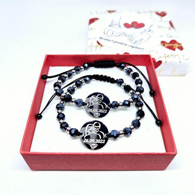 159 lei setul de 2 bratari - BRĂȚĂRI CU DATĂ