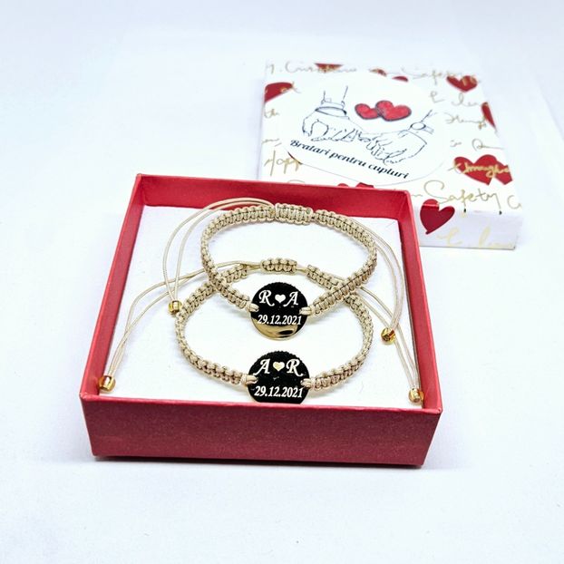 129 lei setul de 2 bratari - BRĂȚĂRI CU DATĂ