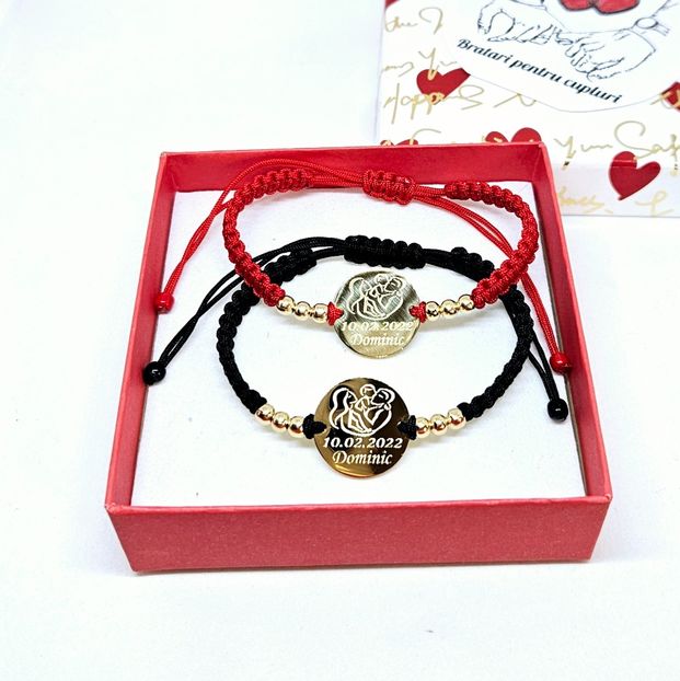 149 lei setul de 2 bratari - BRĂȚĂRI CU DATĂ