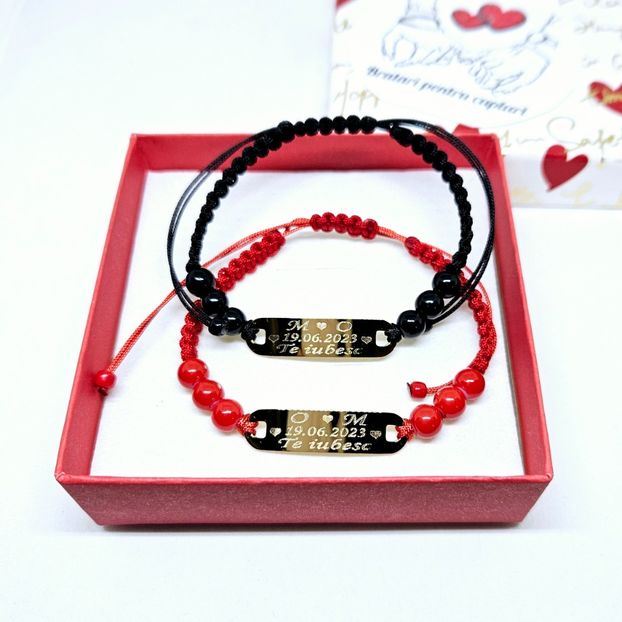 149 lei setul de 2 bratari - BRĂȚĂRI CU DATĂ