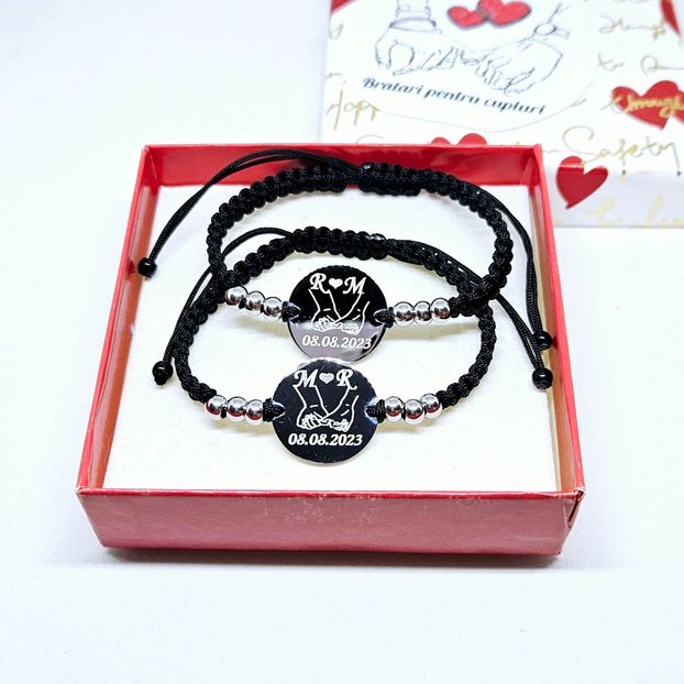 129 lei setul de 2 bratari - BRĂȚĂRI CU DATĂ