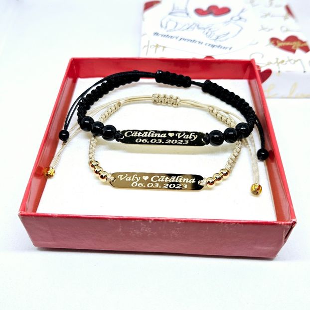 149 lei setul de 2 bratari - BRĂȚĂRI CU DATĂ