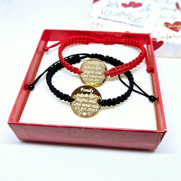 129 lei setul de 2 bratari - BRĂȚĂRI CU DATĂ