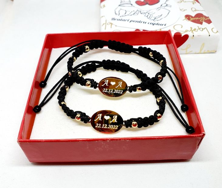 149 lei setul de 2 bratari - BRĂȚĂRI CU DATĂ