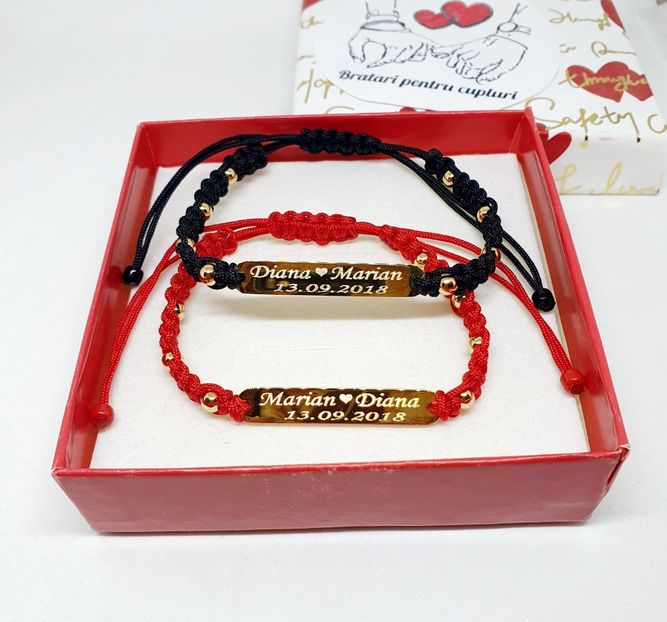 149 lei setul de 2 bratari - BRĂȚĂRI CU DATĂ