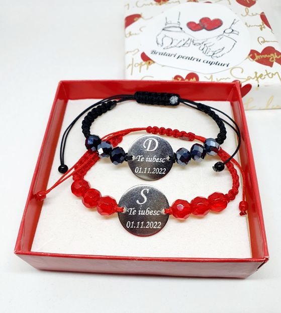 129 lei setul de 2 bratari - BRĂȚĂRI CU DATĂ