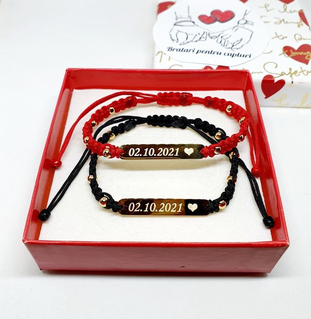 149 lei setul de 2 bratari - BRĂȚĂRI CU DATĂ