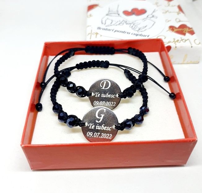 129 lei setul de 2 bratari - BRĂȚĂRI CU DATĂ