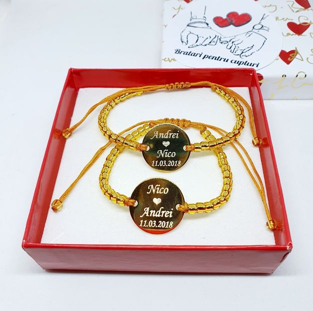 179 lei setul de 2 bratari - BRĂȚĂRI CU DATĂ