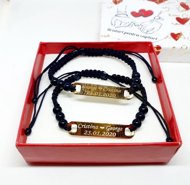 149 lei setul de 2 bratari - BRĂȚĂRI CU DATĂ