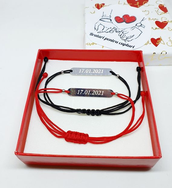 109 lei setul de 2 bratari - BRĂȚĂRI CU DATĂ